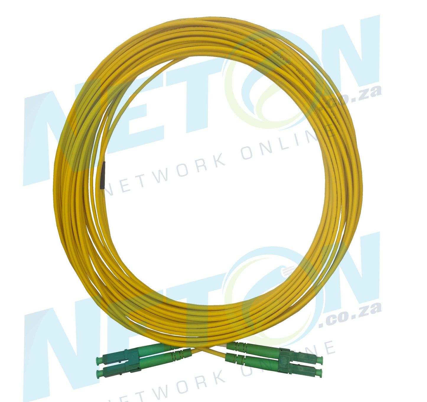 LC/APC (Green) - LC/APC (Green) Duplex SM Single Mode Fibre Patch Lead
