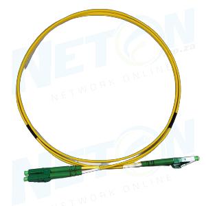 LC/APC (Green) - LC/APC (Green) Duplex SM Single Mode Fibre Patch Lead