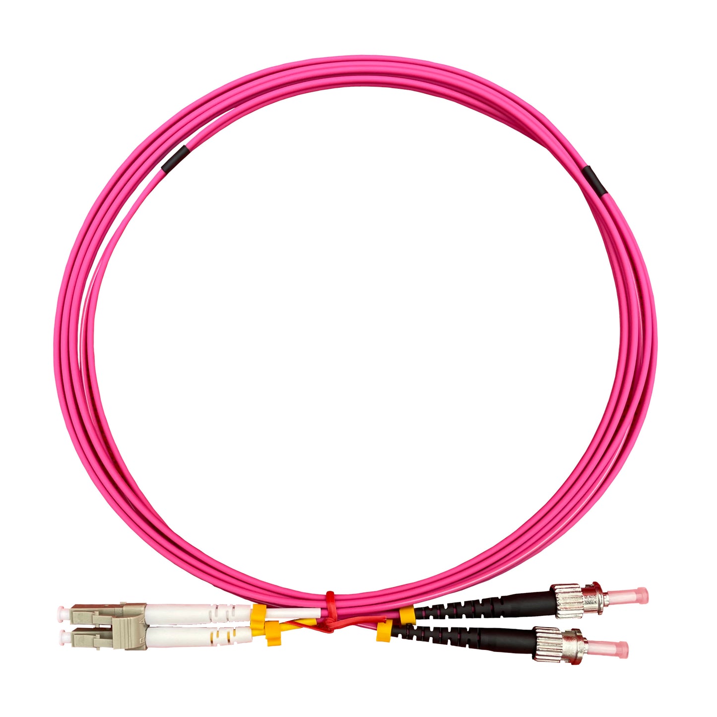 LC - ST MM Multimode Fibre Patch Lead (OM2, OM3, OM4)