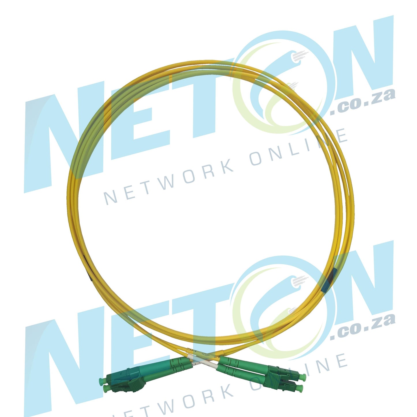 LC/APC (Green) - LC/APC (Green) Duplex SM Single Mode Fibre Patch Lead