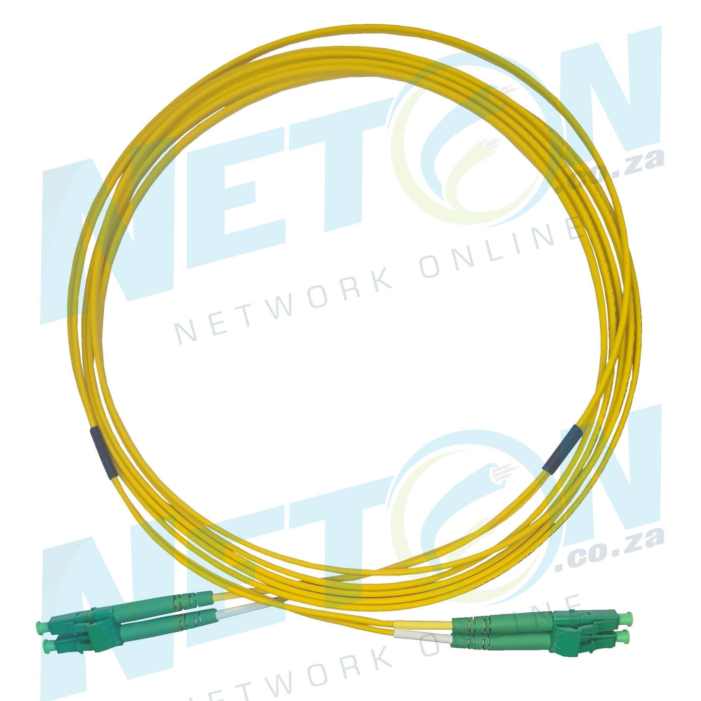 LC/APC (Green) - LC/APC (Green) Duplex SM Single Mode Fibre Patch Lead