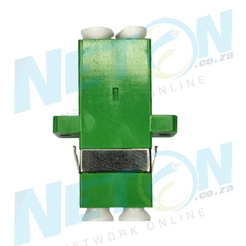 LC/APC Duplex Single Mode Midcoupler Fibre Adapter