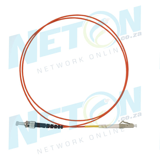 LC - ST MM Multimode Fibre Patch Lead (OM2, OM3)
