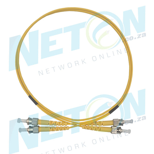 ST/UPC - ST/UPC Duplex Single Mode Patch Lead