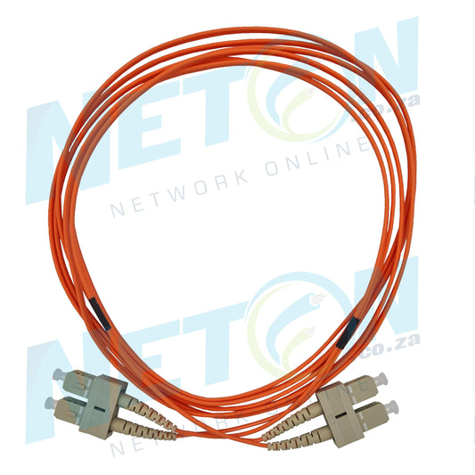 SC - SC MM Multimode Fibre Patch Lead (OM2 & OM3 & OM4)
