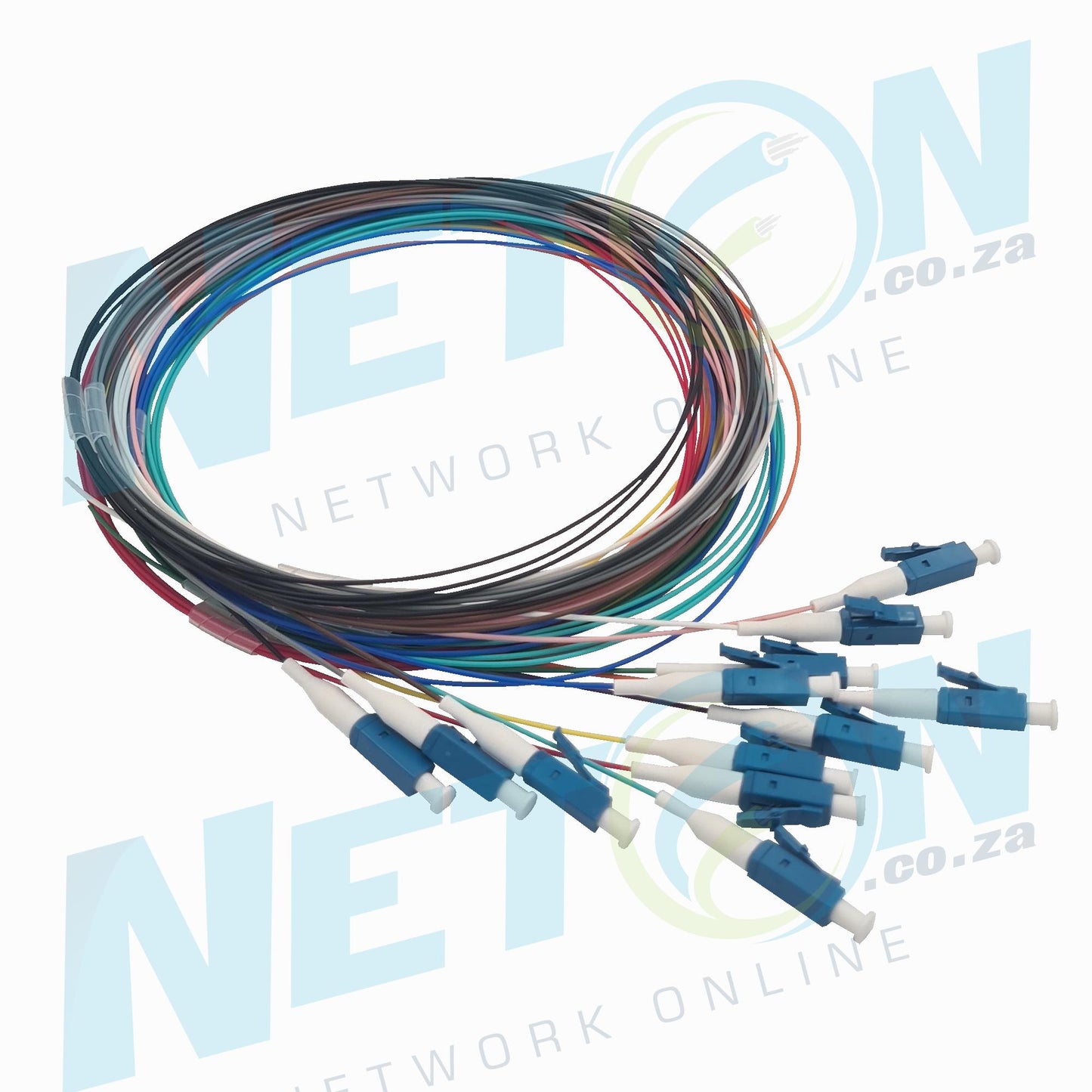 Colour Coded Set Single Mode Fibre Pigtails